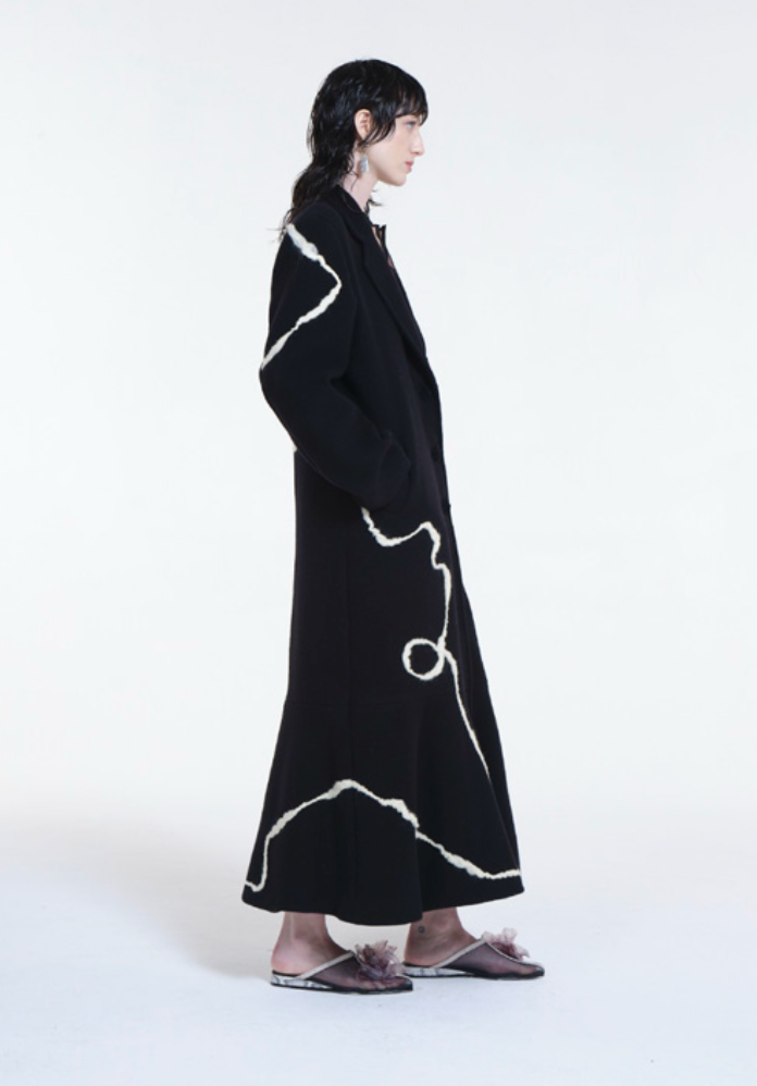 Wave Black Coat