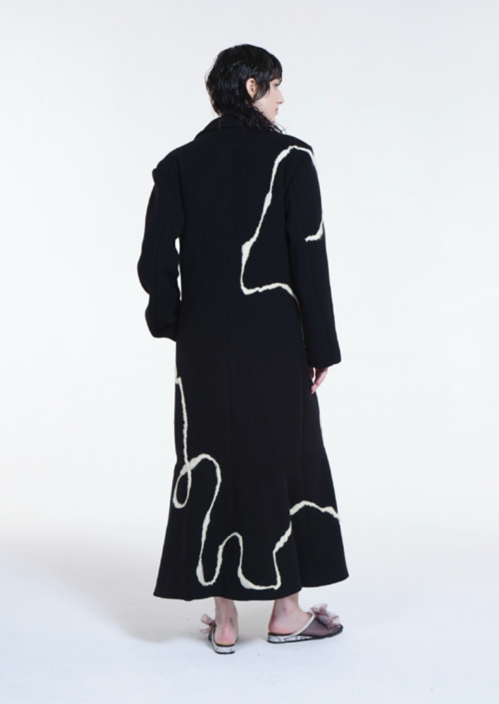 Wave Black Coat